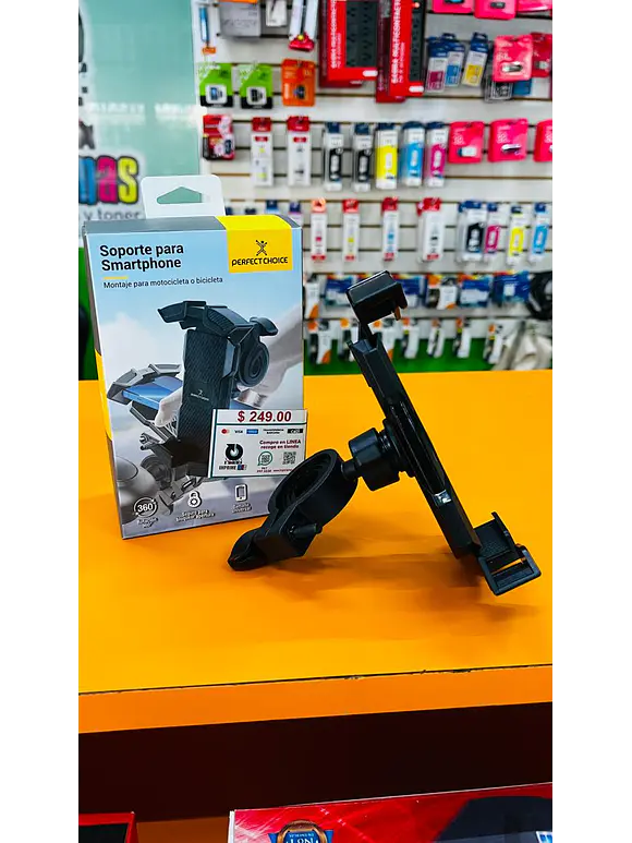 Soporte para Celular con montaje para bicicleta o motocicleta 3