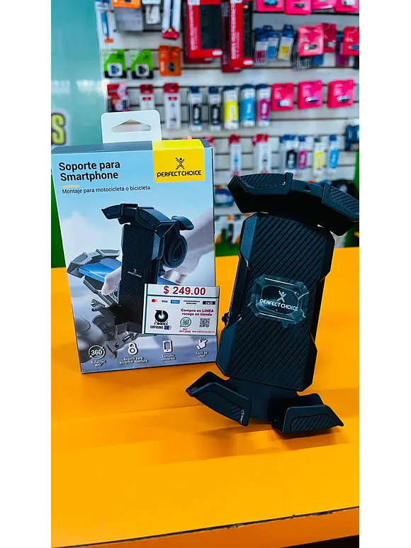Soporte para Celular con montaje para bicicleta o motocicleta 4