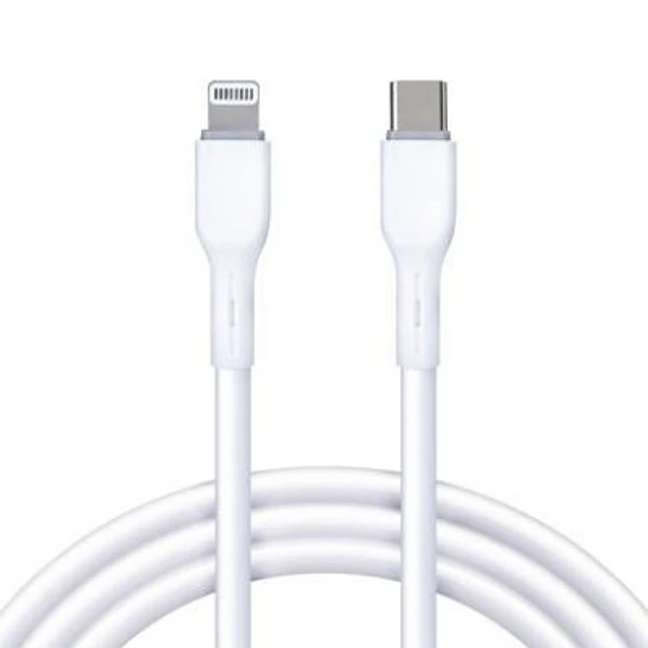 CABLE USB V3.0 TIPO C - LIGHTNING, 1 METRO, BLANCO, BROBOTIX  6006818 3