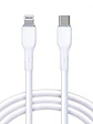 CABLE USB V3.0 TIPO C - LIGHTNING, 1 METRO, BLANCO, BROBOTIX  6006818 - Miniatura 3