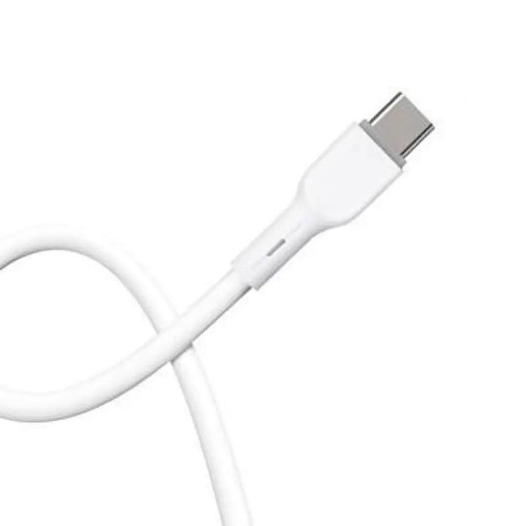 CABLE USB V3.0 TIPO C - LIGHTNING, 1 METRO, BLANCO, BROBOTIX  6006818 5