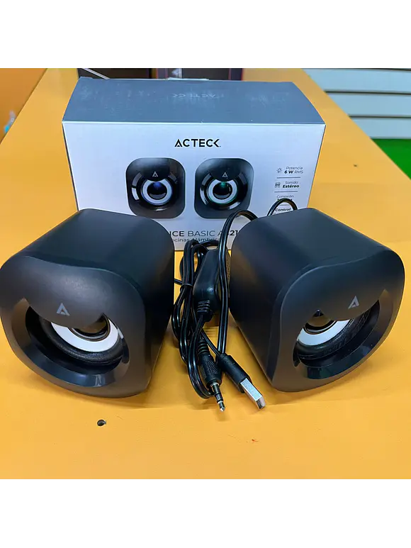 Bocinas Alámbricas 3.5 mm Esence Basic AS215 Essential Series 1