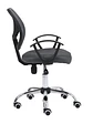 Silla Secretarial Nextep de Altura Ajustable Tela Gris Base Giratoria - Miniatura 6