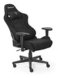 SILLA OCELOT GAMING OST-BLACK NIGHT /TELA AUTOMOTRIZ / BASE NYLON AJUSTABLE / DESCANSABRAZOS 1D / PISTON CLASE 4 / RECLINABLE 90-155 GRADOS / HASTA 150KG / COJINES LUMBAR Y CERVICAL / COLOR NEGRO CON - Miniatura 4