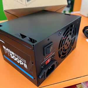 Fuente de Poder Blazar Prime ACTECK FT500P 500W. Ventilador: 80Mm.