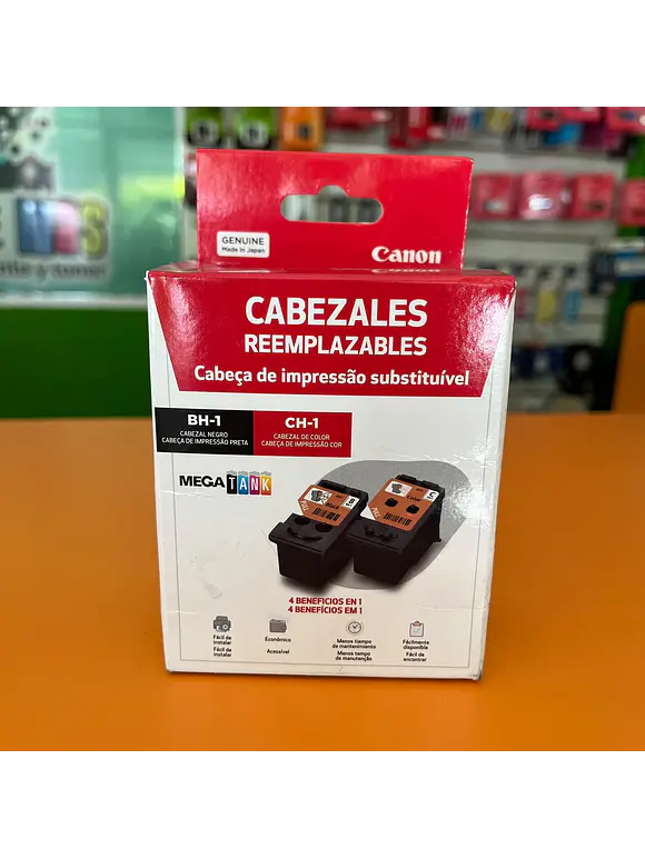 Cabezal Canon SERIE G COLOR (CH-1) Y NEGRO (BH-1), 0692C005AA 1