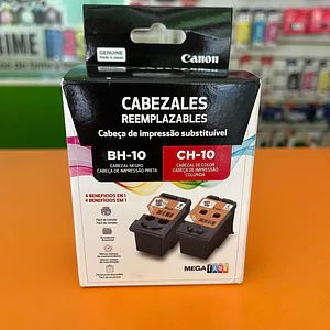 Combo Kit de Cabezales Color y Negro. Canon BH-10+CH-10