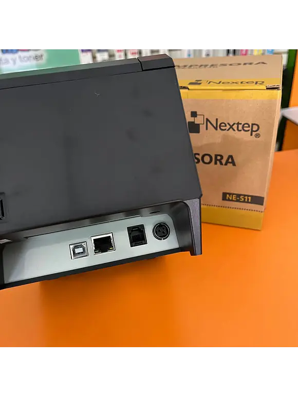Mini Impresora POS Nextep NE-511, Térmico, 203 dpi, 160 mm/s, USB/RJ11/LAN 3