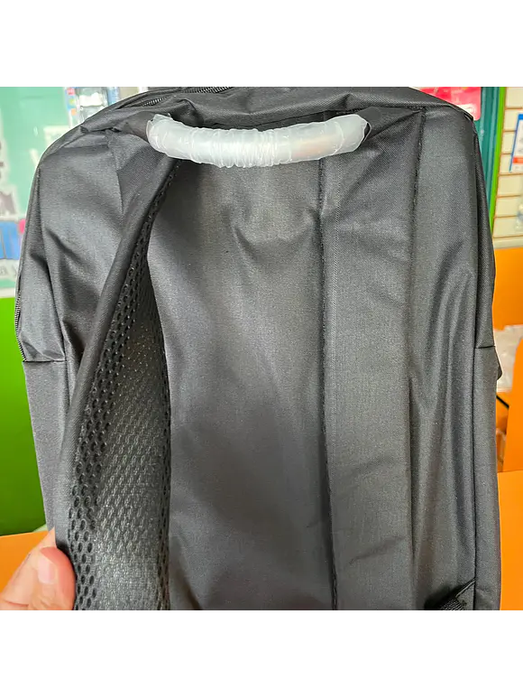 Mochila 15.6 Pulgadas, Champion, Asa Metálica, Backpack, Negro, BROBOTIX  3