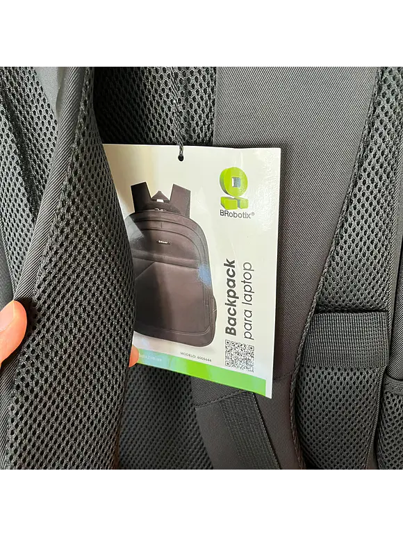 Mochila hasta 17 pulgadas, VARSOVIA, Backpack, varios compatimientos, organizador frontal, costuras/asas y tirantes reforzadas, acolchados, Negro, 6005644 2