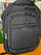 Mochila hasta 17 pulgadas, VARSOVIA, Backpack, varios compatimientos, organizador frontal, costuras/asas y tirantes reforzadas, acolchados, Negro, 6005644 - Miniatura 1