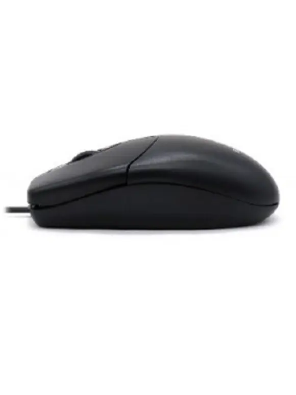 Mouse Básico USB BROBOTIX 497202, Negro, 3 Botones, Alámbrico, Óptico 3