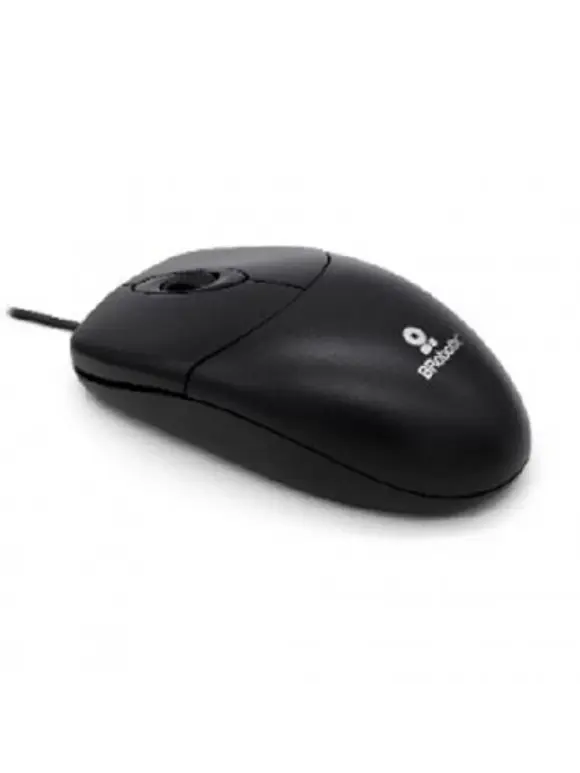Mouse Básico USB BROBOTIX 497202, Negro, 3 Botones, Alámbrico, Óptico 4