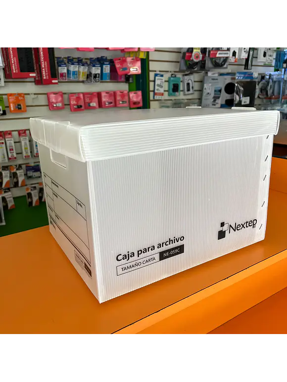 Caja Archivo Nextep Plastica Economica Carta 1