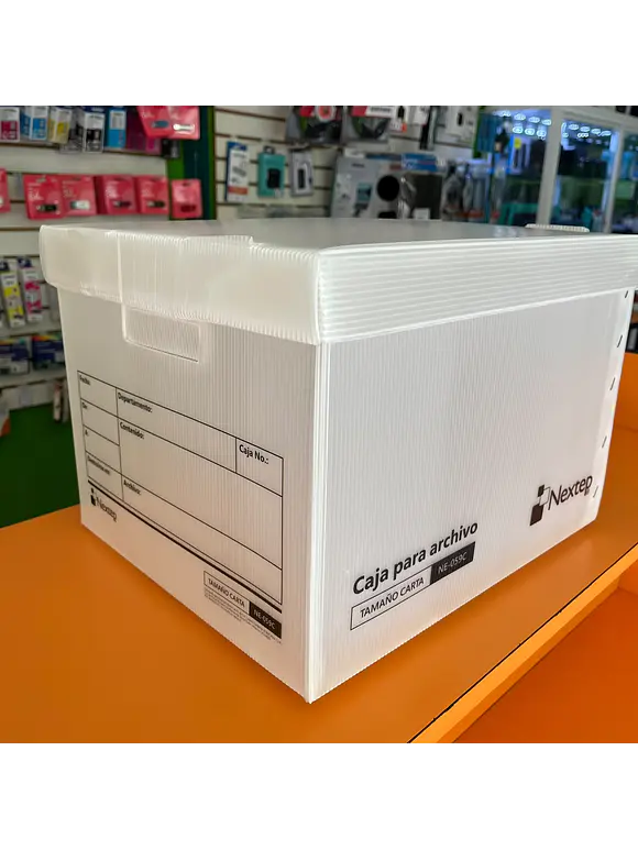 Caja Archivo Nextep Plastica Economica Carta 3