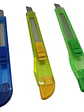 Cutter Plastico Ergonomico Nextep Chico Navaja 9mm - Miniatura 2