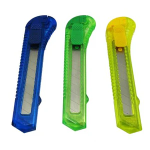 Cutter Plastico Ergonomico Nextep Grande Navaja 18mm