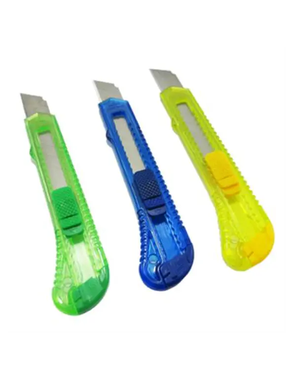 Cutter Plastico Ergonomico Nextep Grande Navaja 18mm 2