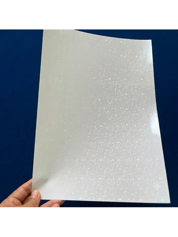 LAMINADO EN FRíO A4 HOLOGRAFICO ESTRELLAS HOJA 1