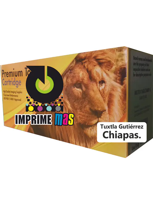 Cartucho de Toner Leon TN-433Y Amarillo Calidad Premium para 4,000 páginas. 1