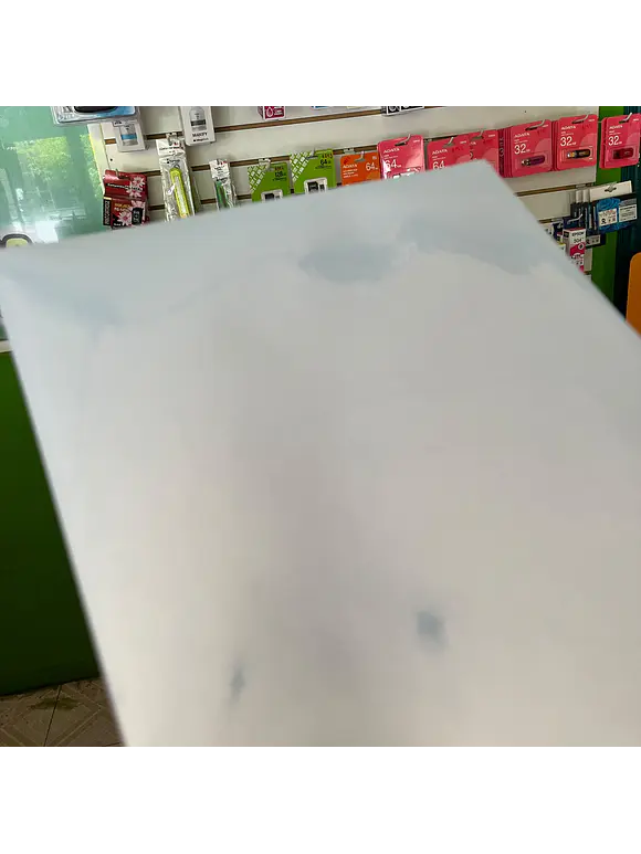 VINIL AUTOADHESIVO PLATA IMPRIMIBLE TINTA COMÚN 10 HOJAS A4 1