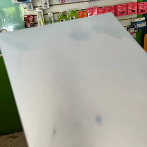 VINIL AUTOADHESIVO PLATA IMPRIMIBLE TINTA COMÚN 10 HOJAS A4