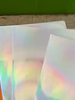 VINIL AUTOADHESIVO HOLOGRAFICO IMPRIMIBLE TINTA COMUN 10 HOJAS A4 - Miniatura 1