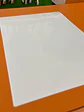 VINIL AUTOADHESIVO BLANCO IMPRIMIBLE TINTA COMUN 10 HOJAS A4 - Miniatura 1