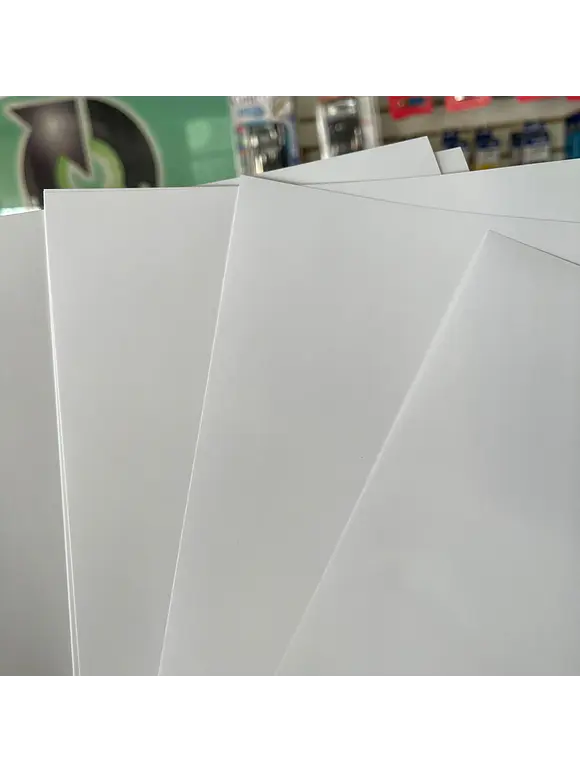 PAPEL FOTOGRAFICO ADHESIVO IMPRIMIBLE TINTA COMUN 10 HOJAS A4 1