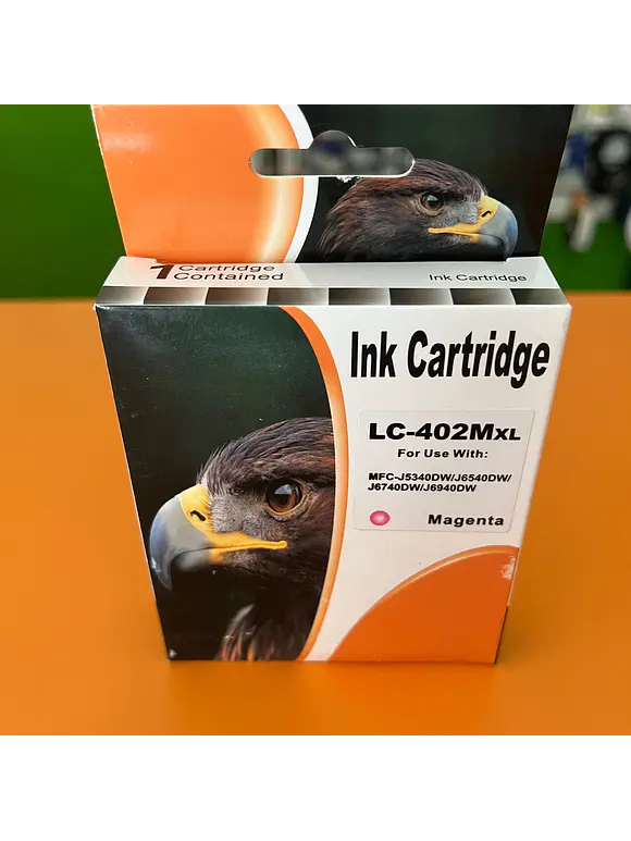 Cartucho de Tinta LC402XLMG Magenta Remanufacturado 1