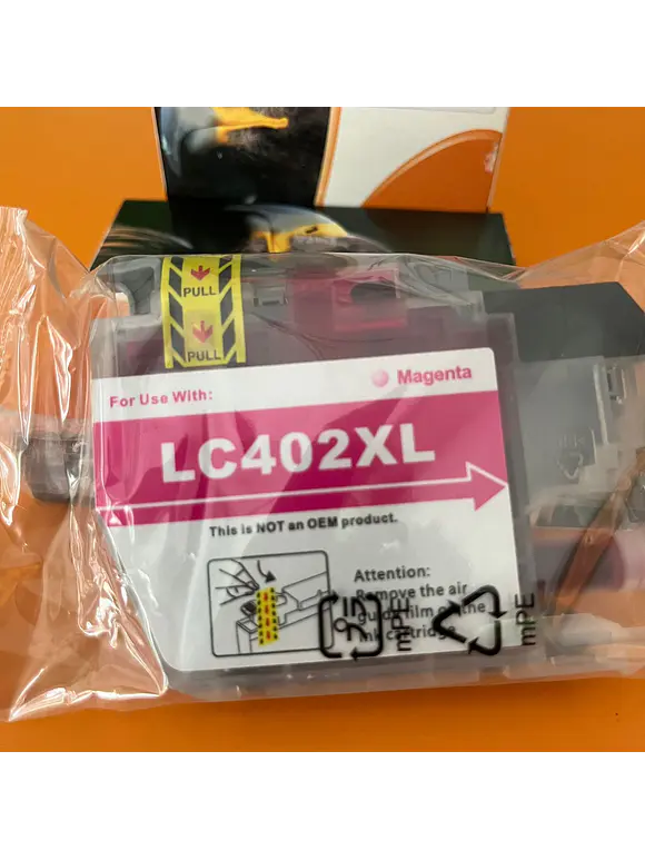 Cartucho de Tinta LC402XLMG Magenta Remanufacturado 2