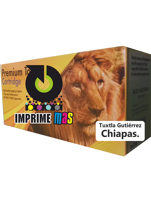 Cartucho de Toner Leon 406683 Negro Calidad Premium 1