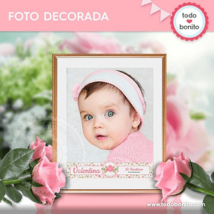 Shabby Chic Rosa: foto decorada Descarga GRATIS