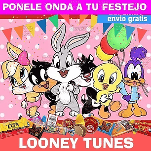 Kit Imprimible Looney Tunes Nena Editable
