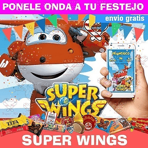 Kit Imprimible Super Wings Editable