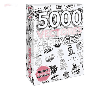 +5000 Vectores Frases Para Sublimación Vinilo Serigrafía Etc
