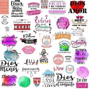 Mega Pack Premium 3000 Vectores Frases P Frascos Y Botellas.