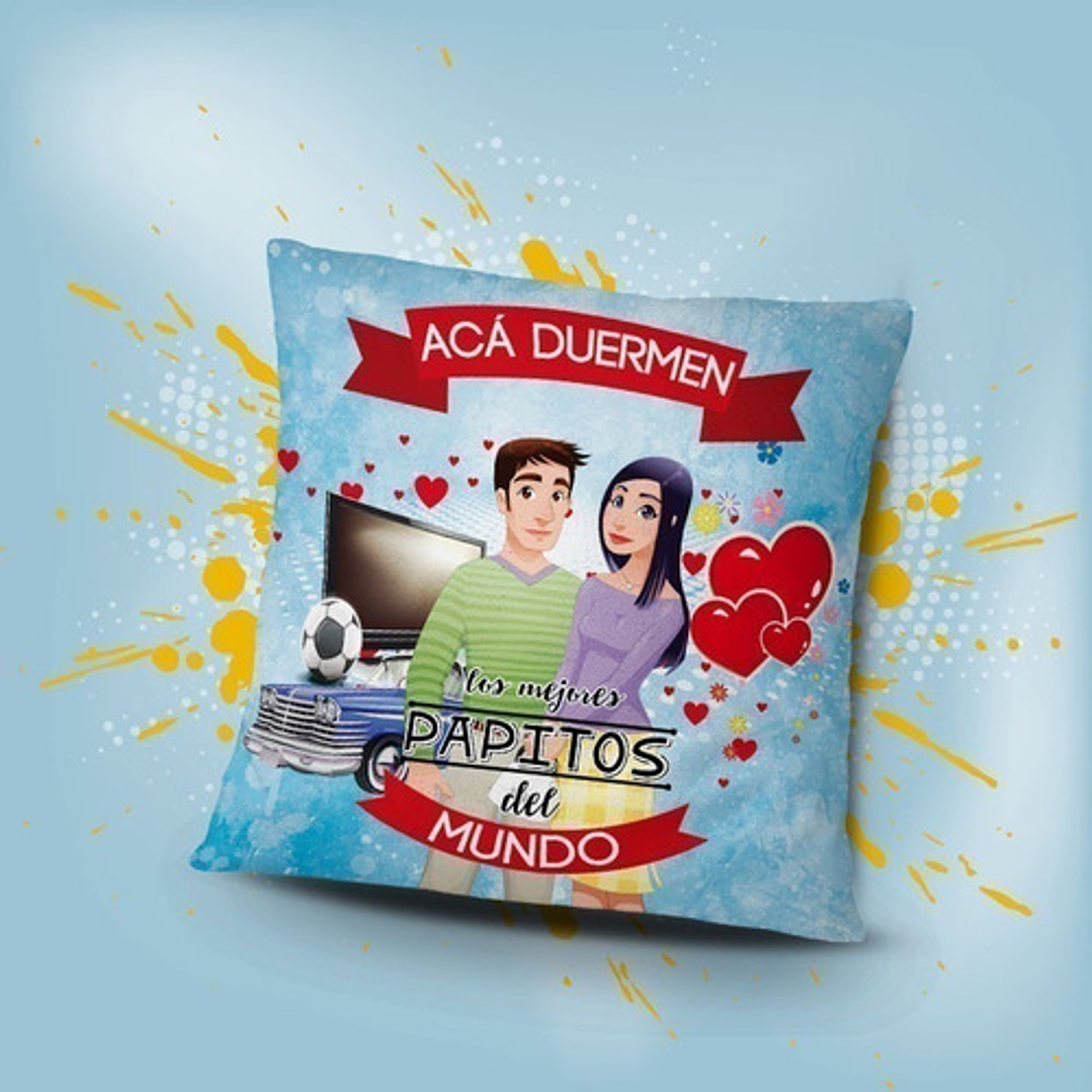 Plantillas Familia Almohadas Sublimación Psd 5