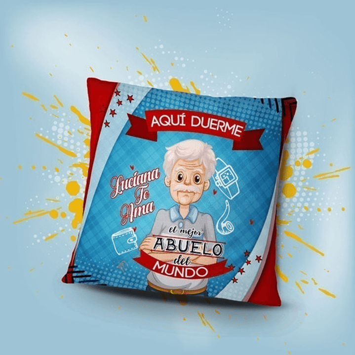 Plantillas Familia Almohadas Sublimación Psd 9