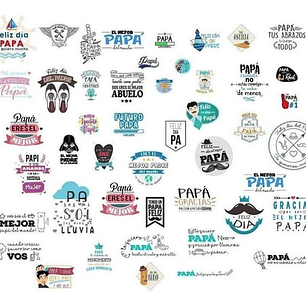 50 Vectores Frases Día Del Padre Vinilos Sublimacion Tazas