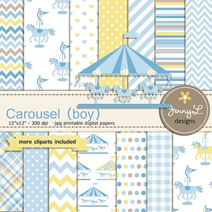 Cliparts Png Y Papeles Digitales Carrousel Celetse L2