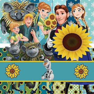 Kit Imprimible Frozen Fever 45 Imagenes -14 Fondos 