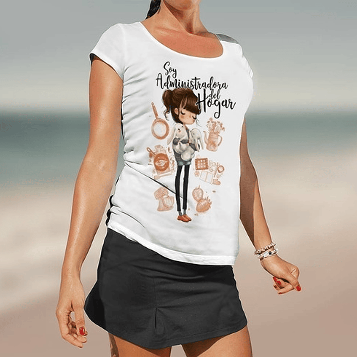 Plantillas Sublimación Remeras - Profesiones Mujer 6