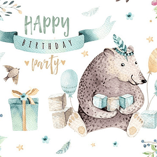 Cliparts Png Animales Boho Fiesta Acuarela Watercolor Pa2