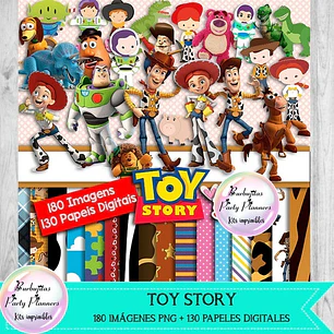 Papeles Digitales Y Cliparts Png Toy Story Kit Imprimible