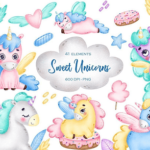 Cliparts Imagenes Png Unicornios Is38