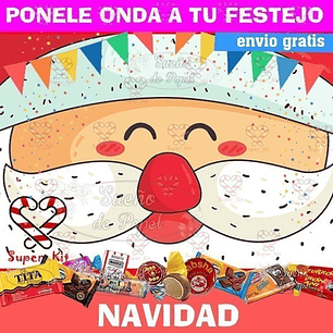 Kit Imprimible Navidad Mega Pack Diamante