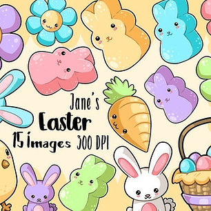 Cliparts Imagenes Png Pascuas De Colores Pasteles Jk20