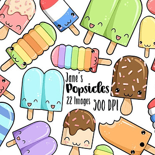 Cliparts Imagenes Png Helados De Colores Pasteles Jk48