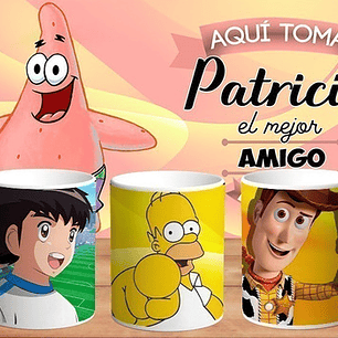 Plantillas Aquí Toma Locos Sublimacion Tazas Vol 1º